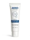 AKNO Acne Cream 30g tube for seborrheic skin and acne reduction, white skincare tube with blue branding.