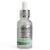 Close-up of the 30ml Bio-vit Radiance Clarifying Skin Whitening Serum glass bottle with silver and white dropper. The label emphasizes maximum strength skin brightening and reduction of pigmentation dark spots.